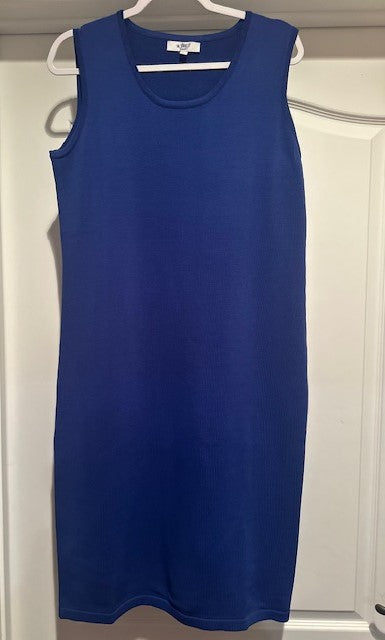 Royal Blue Knit Dress